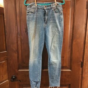 MOTHER *rare*Light Blue Looker Fray